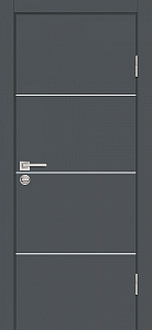 Товар Межкомнатная дверь П-2 Графит матовый